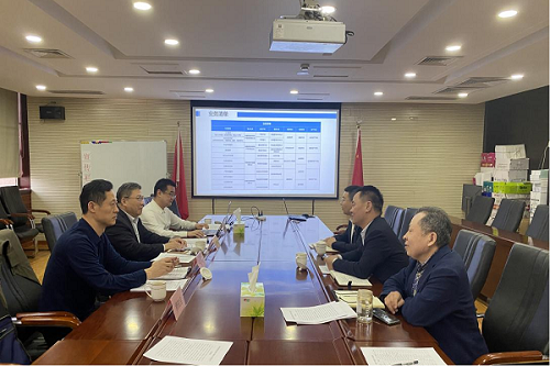 山科控股集團黨委副書記、總經(jīng)理王利一行蒞臨公司調(diào)研
